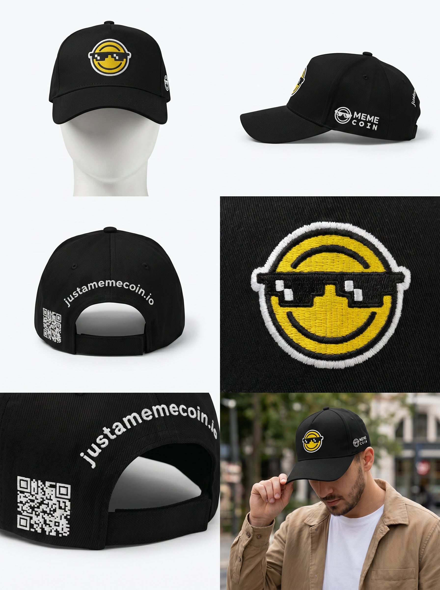 just a memecoin Baseball cap (Season-1)